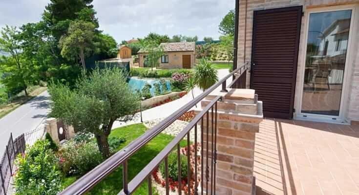 La Collina Apartment Monsampietro Morico Bagian luar foto